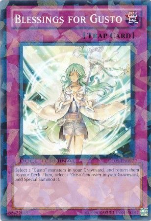 Blessings for Gusto - DT05-EN097 - Normal Parallel Rare available at 401 Games Canada