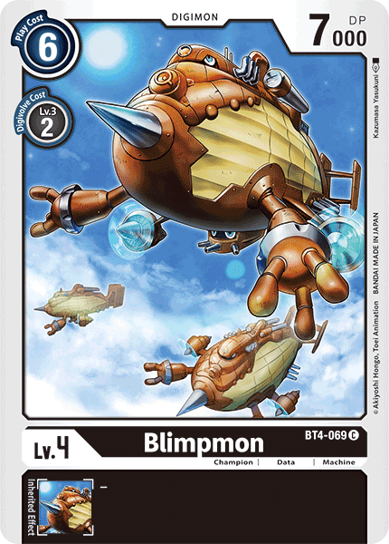 Blimpmon - BT4-069 - Common available at 401 Games Canada