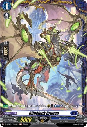 Blinklock Dragon - D-BT12/FR14EN - Frame Rare available at 401 Games Canada