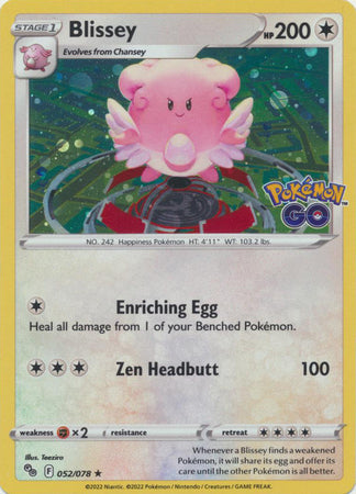 Blissey - 052/078 - Alternate Holo - Promo available at 401 Games Canada