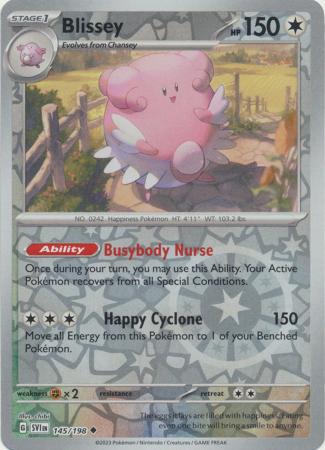 Blissey - 145/198 - Uncommon - Reverse Holo available at 401 Games Canada