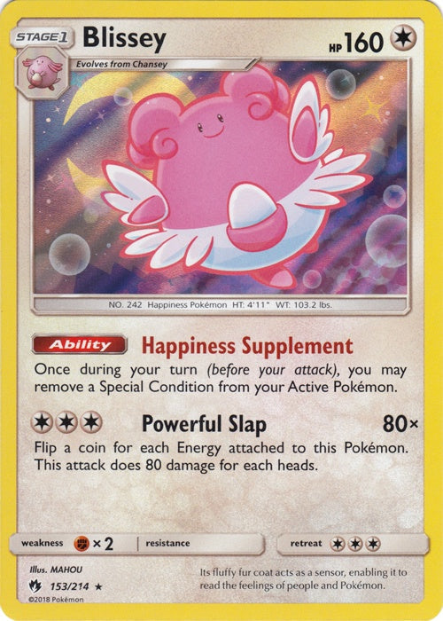 Blissey - 153/214 - Holo Rare available at 401 Games Canada