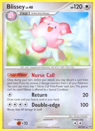 Blissey - 22/127 - Rare available at 401 Games Canada