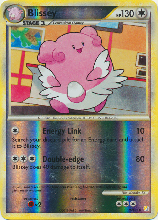 Blissey - 36/123 - Uncommon - Reverse Holo available at 401 Games Canada