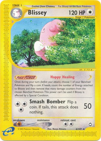 Blissey - 6/147 - Rare available at 401 Games Canada