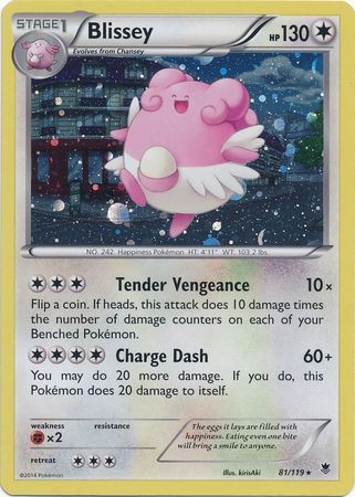 Blissey - 81/119 - Alternate Holo - Promo available at 401 Games Canada