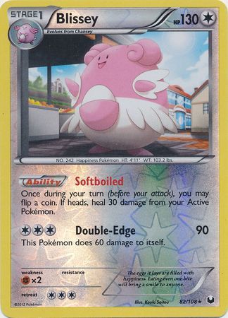 Blissey - 82/108 - Holo Rare - Reverse Holo available at 401 Games Canada