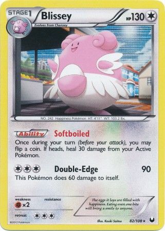 Blissey - 82/108 - Holo Rare available at 401 Games Canada
