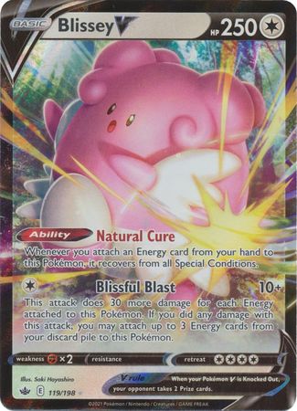 Blissey V - 119/198 - Ultra Rare available at 401 Games Canada