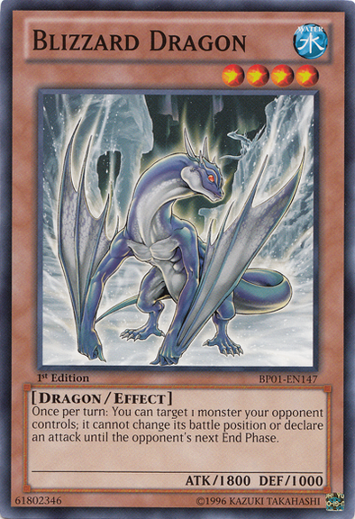 Blizzard Dragon - BP01-EN147 - Common - 1st Edition available at 401 Games Canada