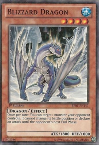 Blizzard Dragon - BP01-EN147 - Starfoil Rare - 1st Edition available at 401 Games Canada