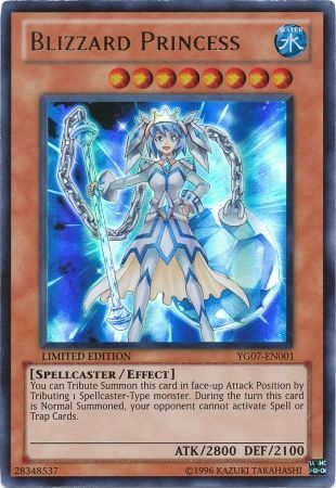 Blizzard Princess - YG07-EN001 - Ultra Rare available at 401 Games Canada