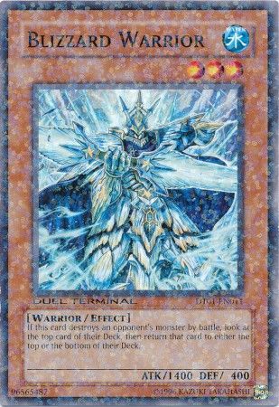 Blizzard Warrior - DT01-EN011 - Normal Parallel Rare available at 401 Games Canada