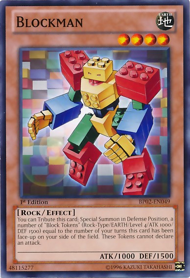 Blockman - BP02-EN049 - Common - 1st Edition available at 401 Games Canada