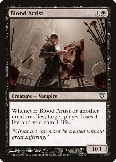 Blood Artist (AVR) available at 401 Games Canada