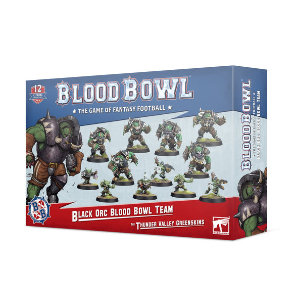 Blood Bowl - Black Orc Team - The Thunder Valley Greenskins available at 401 Games Canada