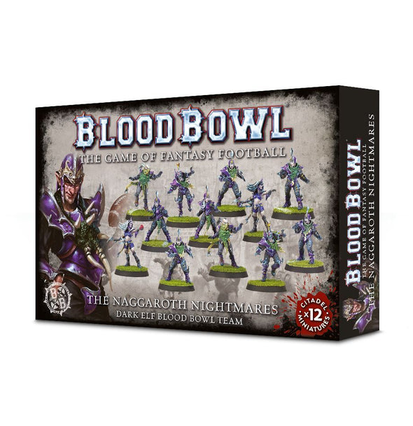 Blood Bowl - Dark Elf Team - The Naggaroth Nightmares available at 401 Games Canada