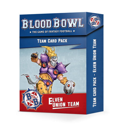 Blood Bowl - Elven Union Team - Card Pack available at 401 Games Canada