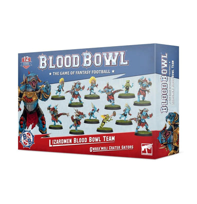 Blood Bowl - Lizardmen Team - Gwaka'moli Crater Gators available at 401 Games Canada