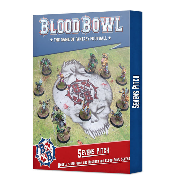 Blood Bowl - Sevens Pitch & Dugouts available at 401 Games Canada