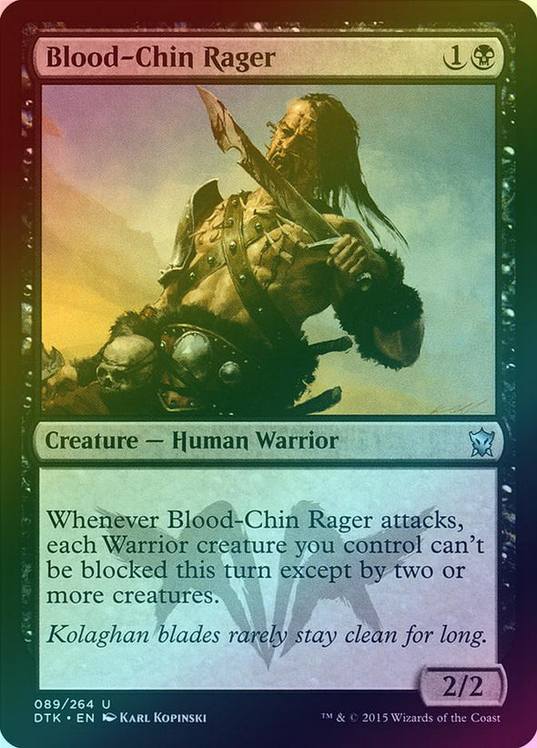 Blood-Chin Rager (Foil) (DTK) available at 401 Games Canada