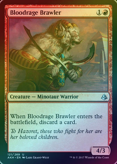 Bloodrage Brawler (Foil) (AKH) available at 401 Games Canada