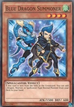 Blue Dragon Summoner - DEM3-EN009 - Common available at 401 Games Canada