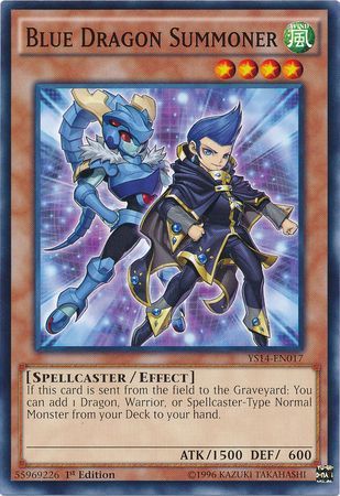 Blue Dragon Summoner - YS14-EN017 - Common - 1st Edition available at 401 Games Canada