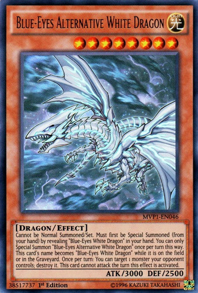 Blue-Eyes Alternative White Dragon - MVP1-EN046 - Ultra Rare - 1st Edition available at 401 Games Canada