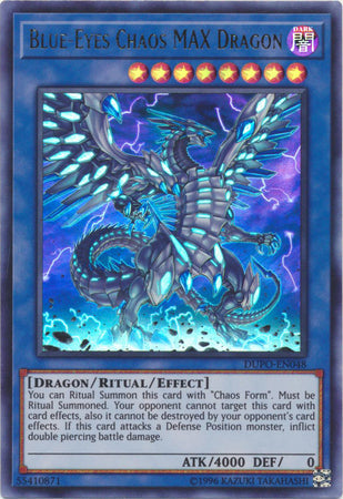 Blue-Eyes Chaos MAX Dragon - DUPO-EN048 - Ultra Rare - Unlimited available at 401 Games Canada