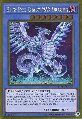 Blue-Eyes Chaos MAX Dragon - MVP1-ENG04 - Gold Rare - Unlimited available at 401 Games Canada