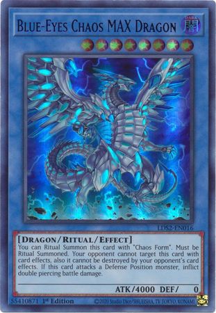 Blue-Eyes Chaos MAX Dragon (Purple) - LDS2-EN016 - Ultra Rare - 1st Edition available at 401 Games Canada