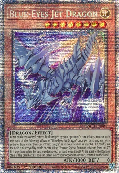 Blue-Eyes Jet Dragon - BACH-EN004 - Starlight Rare - 1st Edition available at 401 Games Canada