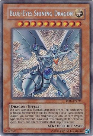 Blue-Eyes Shining Dragon - RP02-EN096 - Secret Rare available at 401 Games Canada