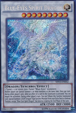 Blue-Eyes Spirit Dragon - SHVI-EN052 - Secret Rare - Unlimited available at 401 Games Canada