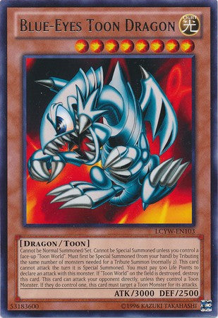 Blue-Eyes Toon Dragon - LCYW-EN103 - Rare - Unlimited available at 401 Games Canada