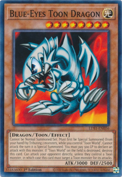 Blue-Eyes Toon Dragon - LDS1-EN056 - Common - 1st Edition available at 401 Games Canada