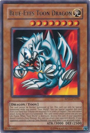 Blue-Eyes Toon Dragon - RP01-EN050 - Rare available at 401 Games Canada