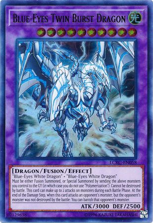 Blue-Eyes Twin Burst Dragon - LCKC-EN058 - Ultra Rare - Unlimited available at 401 Games Canada