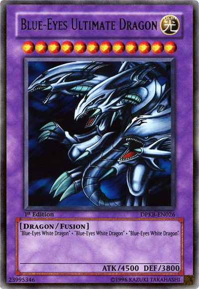 Blue-Eyes Ultimate Dragon - DPKB-EN026 - Ultra Rare - 1st Edition available at 401 Games Canada