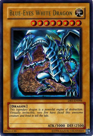 Blue-Eyes White Dragon - DB1-EN098 - Ultra Rare available at 401 Games Canada
