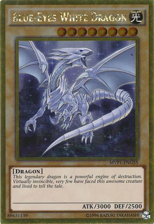 Blue-Eyes White Dragon - MVP1-ENG55 - Gold Rare - Unlimited available at 401 Games Canada