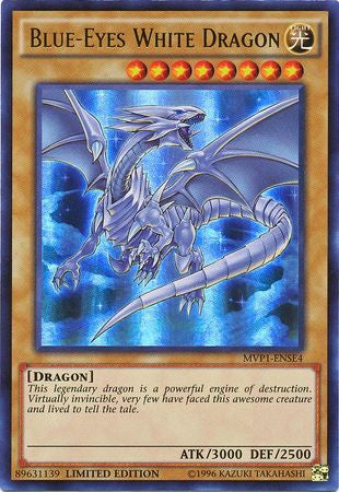 Blue-Eyes White Dragon - MVP1-ENSE4 - Ultra Rare - Limited Edition available at 401 Games Canada