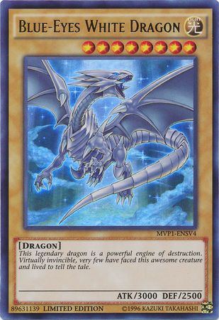 Blue-Eyes White Dragon - MVP1-ENSV4 - Ultra Rare - Limited Edition available at 401 Games Canada