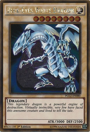 Blue-Eyes White Dragon - PGL2-EN080 - Gold Rare - 1st Edition available at 401 Games Canada