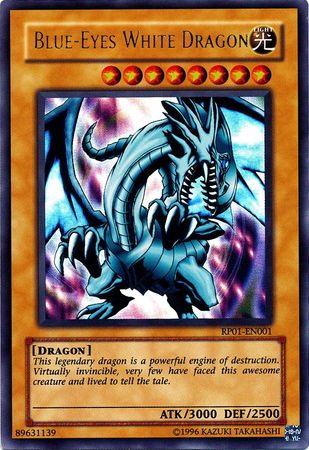 Blue-Eyes White Dragon - RP01-EN001 - Ultra Rare available at 401 Games Canada