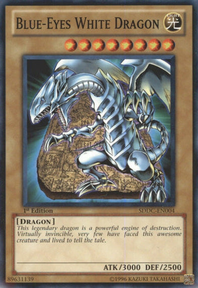 Blue-Eyes White Dragon - SDDC-EN004 - Common - 1st Edition available at 401 Games Canada