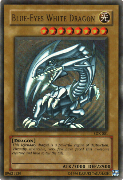 Blue-Eyes White Dragon - SDK-001 - Ultra Rare - Unlimited available at 401 Games Canada