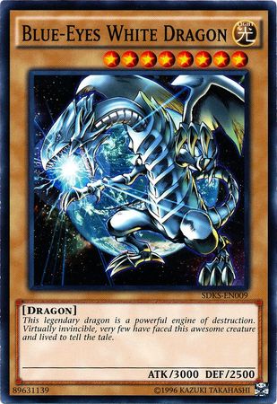 Blue-Eyes White Dragon - SDKS-EN009 - Common - Unlimited available at 401 Games Canada