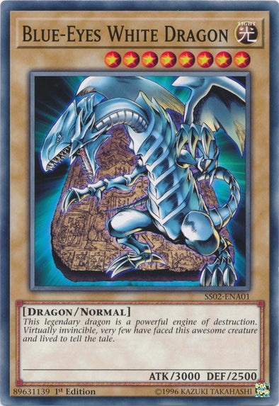 Blue-Eyes White Dragon - SS02-ENA01 - Common - 1st Edition available at 401 Games Canada